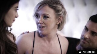 PURE TABOO Orphaned 18-Year-Old Natalie Brooks Surrenders To Creepy Couple's Threesome Advances
