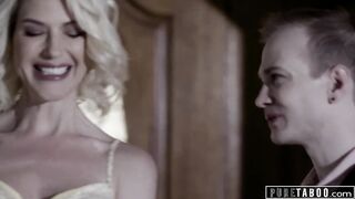 PURE TABOO Spineless Cuckold Watches His New MILF Wife Fuck Her Stepson