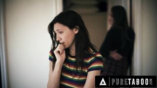 PURE TABOO Virgin Teen Maya Woulfe Betrays GF To Fuck Older Femdom Stepsister Gizelle Blanco