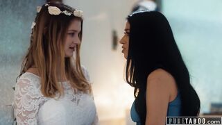 PURE TABOO Bride-To-Be Can't Resist Pussy And Convinced To Give In To Lesbian Desires By Alex Coal