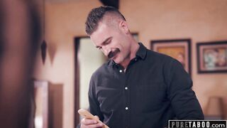 PURE TABOO Marley Brinx Found Her Stepdad's Paddle Collection