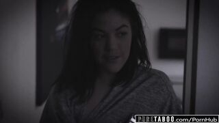 PURE TABOO 18yo Step-Sister Longs 2 Try ANAL with Bro