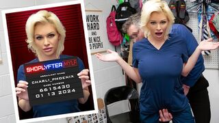 Blonde Nurse Gets Caught Shoplifting Medical Supplies - Hot