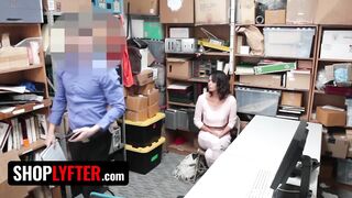 Hot - Hot Ebony Vixen Kat Arina Gags On Officer's Dick To Avoid Troubles With The Law