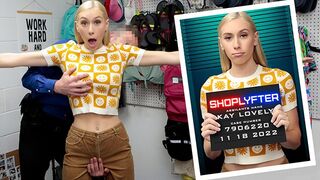 Black Friday Thief Indica Flower Caught Stealing Sex Toys Gets Disciplined By Officer - Hot