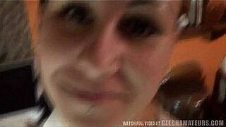 Hardcore Amateur Anal Sex Tattoed Brunette