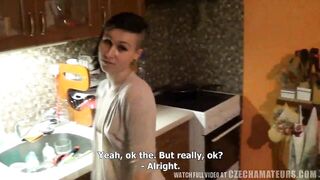 Hardcore Amateur Anal Sex Tattoed Brunette