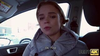 Debt. Twenty- barmaid pussy-fucked by the debt collector