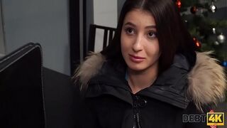 Debt. Chick gives blowjob and spread her legs for amazing luxury car