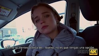Debt. The girl has a loan, why do you ask a stranger to cover you for sex?
