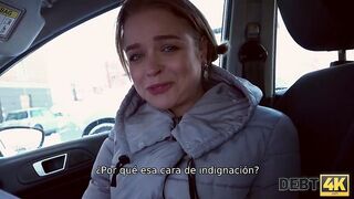 Debt. The girl has a loan, why do you ask a stranger to cover you for sex?