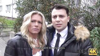 Debt. Loan manager gives bride a chance of getting rid of her debt