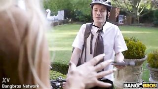 Blonde Rebecca Jane attacks full video: http://zo.ee/6Cy8y