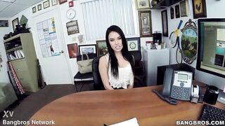 Megan Rain Gets Caught in the Jizz Rain.