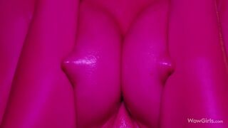 Pretty Beautiful girl Alissa Foxy starring in a very sensual solo video