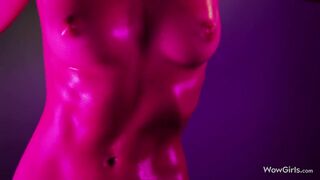 Pretty Beautiful girl Alissa Foxy starring in a very sensual solo video