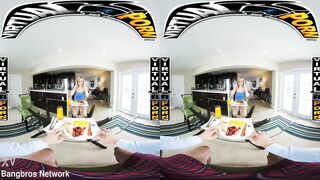 VIRTUALPORN.COM - Fucking The Busty Blonde Next Door Blake Blossom In VR