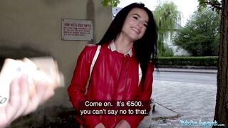 Public Sex Rip my nylons and fuck my pussy hard outside