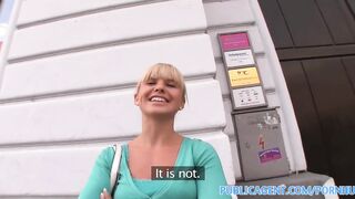 PublicSex HD Delightful Blonde Cutie takes my big cock in her sweet pussy