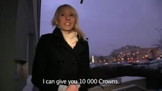 PublicSex Blonde Laura's ass gets covered in my cum