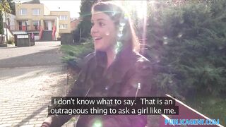 PublicSex Sexy student creampied outdoors