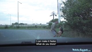 Public Sex Australian reality star MILF Hayley Vernon hardcore public doggystyle at side of road