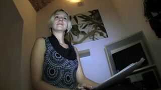 PublicSex Blonde Fucks to be a model