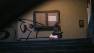 PublicSex Lost and alone but she fucks very nicely in my car