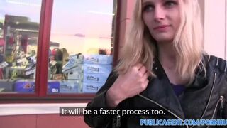 PublicSex Skinny shy blonde fucked in a hotel room for cash