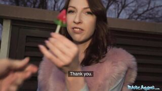 Public Sex Chanel Kiss  sucker is taken from behind after giving a worldclass blowjob