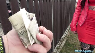 Public Sex Big Tits and tattoos fucked outside