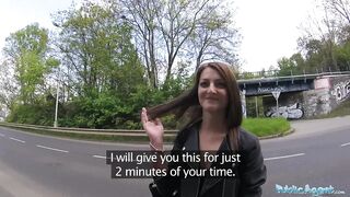 Public Sex Cowgirl riding in outdoors fuck