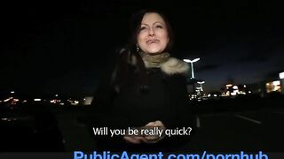 PublicSex Belinda given a creampie a public car park