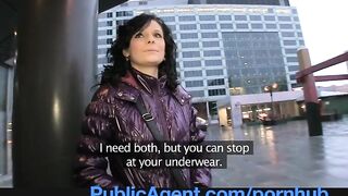 PublicSex Lenka Take Cash for a Ride in her Pussy