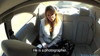 PublicSex Angelina will do anything to get home