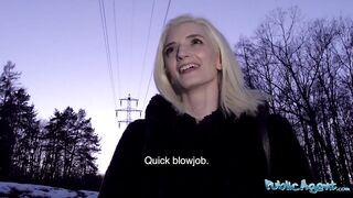 Public Sex - amateur shy blonde Italian student has raw sex with stranger in hotel room