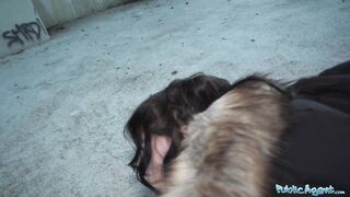 Public Sex Sexy Colombian babe sucks and fucks in public place