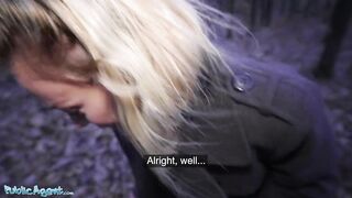 Public Sex Blonde Ozzie Isabelle Deltore fucks to save the bush