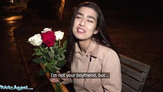 Public Sex Aaeysha gets fucked on Valentines Day in a hotel room