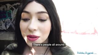 Public Sex Cash tempts busty American Amilia Onyx to fuck