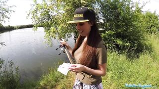 PublicSex Anissa Kate is a Big Boobed Cheating Wife Fucked in Tent