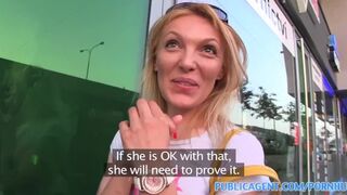 PublicSex She gets spit-roasted outdoors to get reality TV job