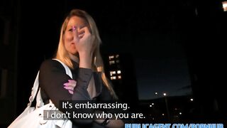 PublicSex Naughty blonde gets her ass covered in cum