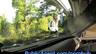 PublicSex Angelina will do anything to get home