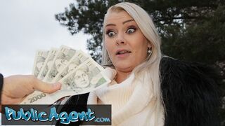 Public Sex Outdoor Blowjob & Basement Fuck for Big Tits Blonde Alexa Bold